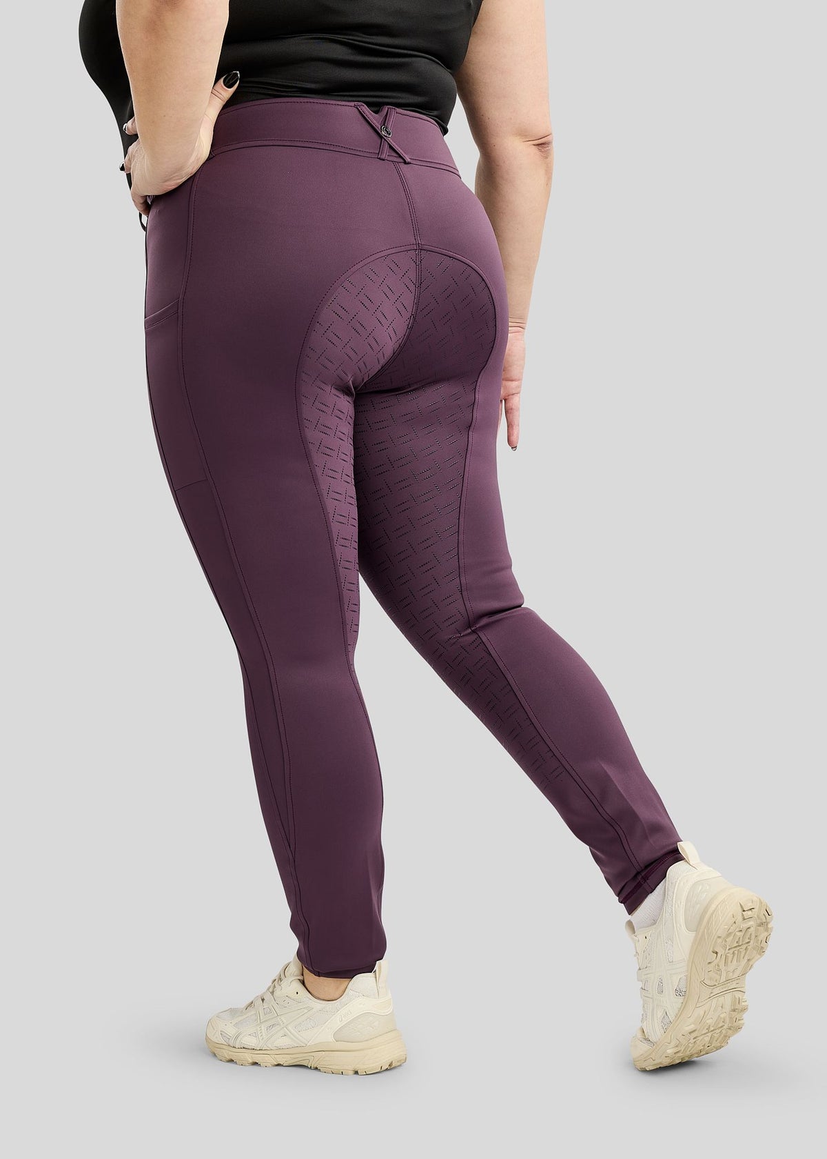 CURVE MoFlair pantalon Full Grip y Cristales Gun Metal - Fig