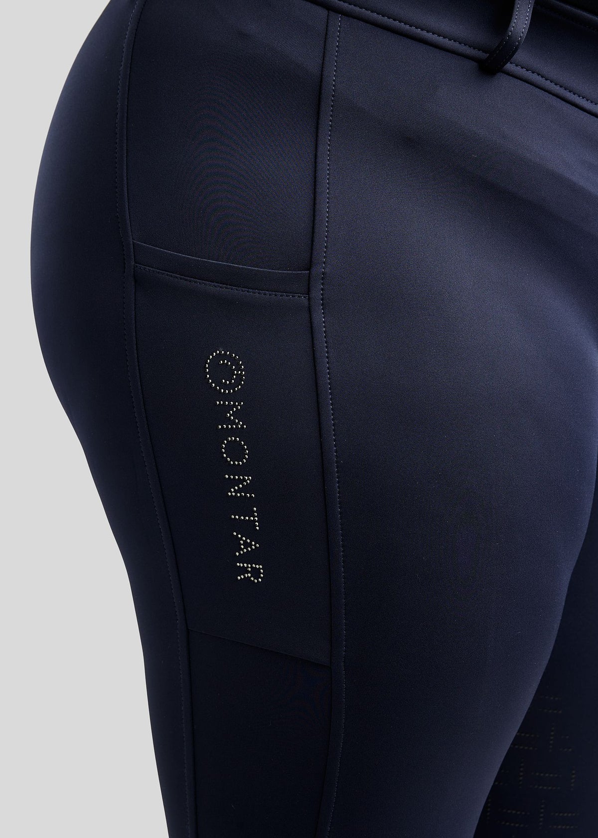 CURVE MoFlair pantalon Full Grip y Cristales Gun Metal - Navy