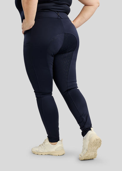 CURVE MoFree pantalon Full Grip Logo Gun Metal - Navy