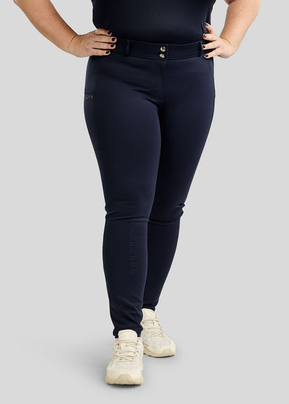 CURVE MoFree pantalon Full Grip Logo Gun Metal - Navy