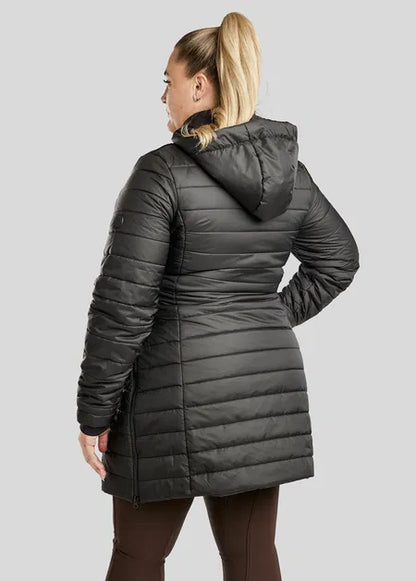 CURVE MoKately mid-length jacket - Black