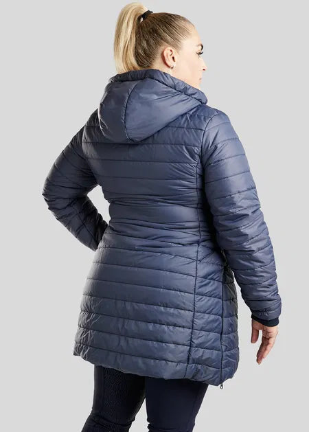 CURVE MoKately Mid-Long Jacket - Navy