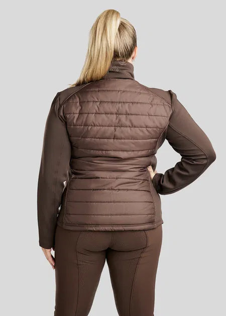 CURVE Emma Softshell/Padded Jacket - Brown