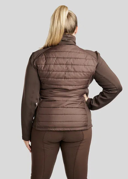 CURVE Emma Softshell/Padded Jacket - Brown