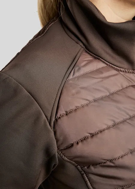 CURVE Emma Softshell/Padded Jacket - Brown