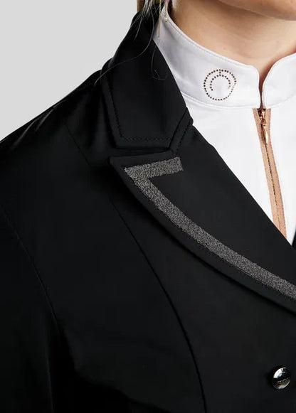 MoGloria Frac concurso con Gun Metal Caviar Tape - Negro