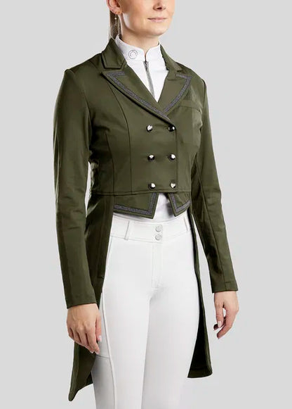 MoGloria Frac concurso con Gun Metal Caviar Tape - Olive