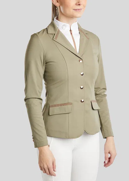 MoGlenda Americana concurso con detalles Rosegold Caviar Tape - Dusty Green