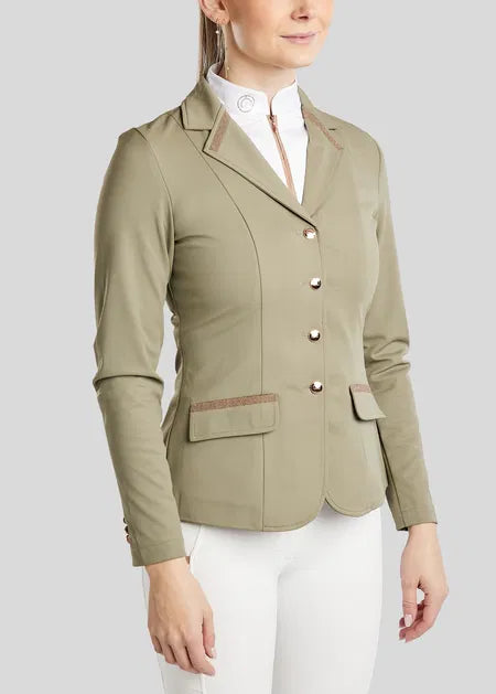 MoGlenda Americana concurso con detalles Rosegold Caviar Tape - Dusty Green