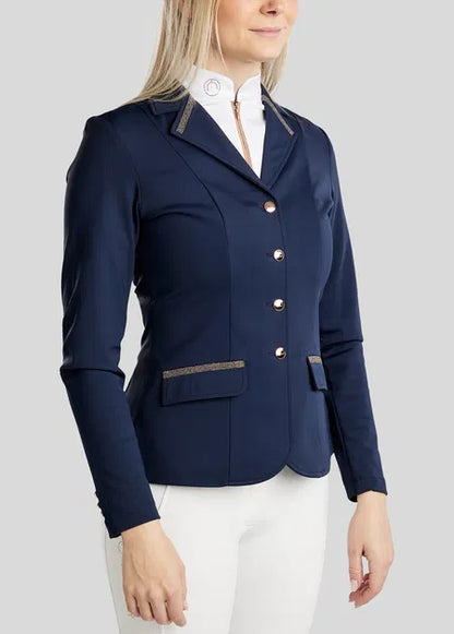 MoGlenda Americana concurso con detalles Rosegold Caviar Tape - Navy