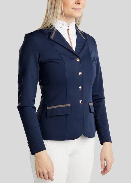 MoGlenda Americana concurso con detalles Rosegold Caviar Tape - Navy