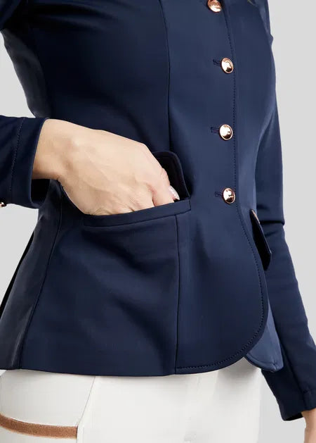 MoGlenda Americana concurso con detalles Rosegold Caviar Tape - Navy