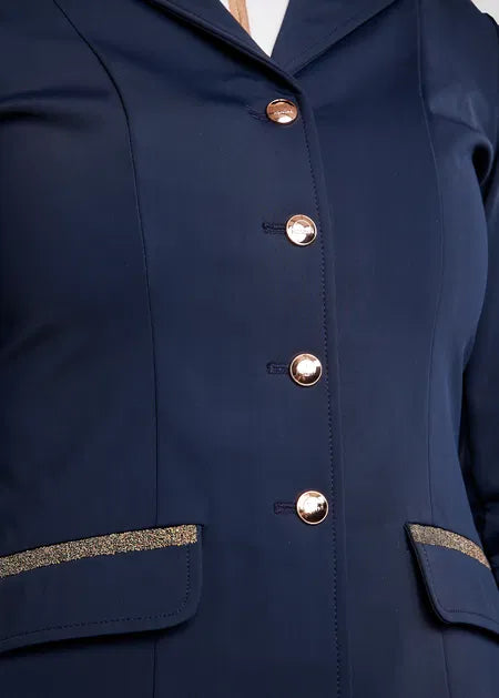 MoGlenda Americana concurso con detalles Rosegold Caviar Tape - Navy