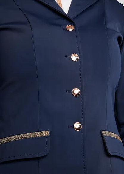 MoGlenda Americana concurso con detalles Rosegold Caviar Tape - Navy