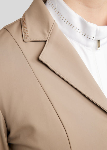 MoEverlisa americana concurso con Champagne Crystals - Taupe