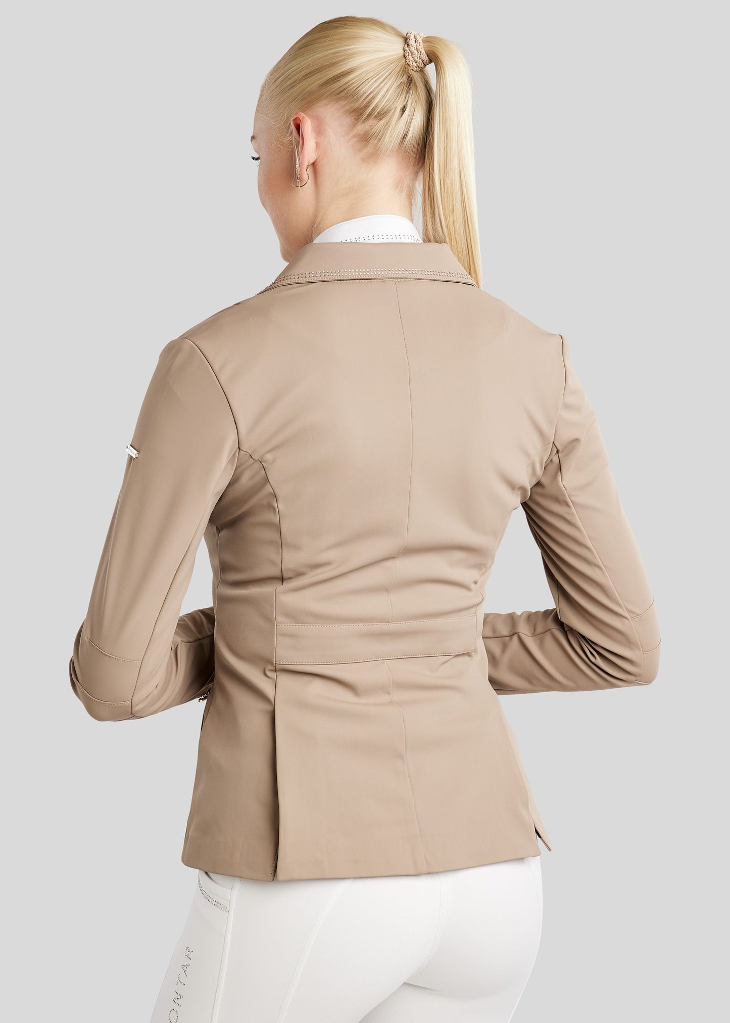 MoEverlisa americana concurso con Champagne Crystals - Taupe