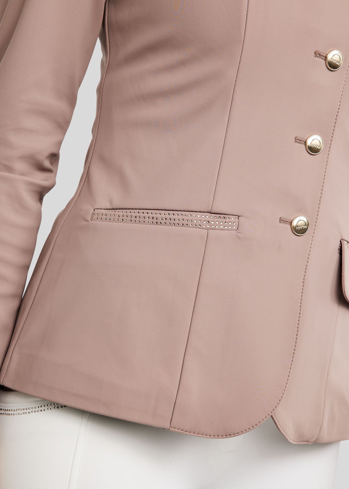 MoEverlisa americana concurso con Champagne Crystals - Blush