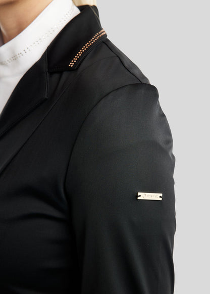 MoEverlisa americana concurso con Champagne Crystals - Negro