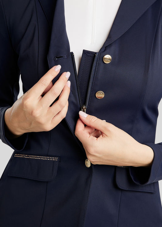 MoEverlisa americana concurso con Champagne Crystals - Navy