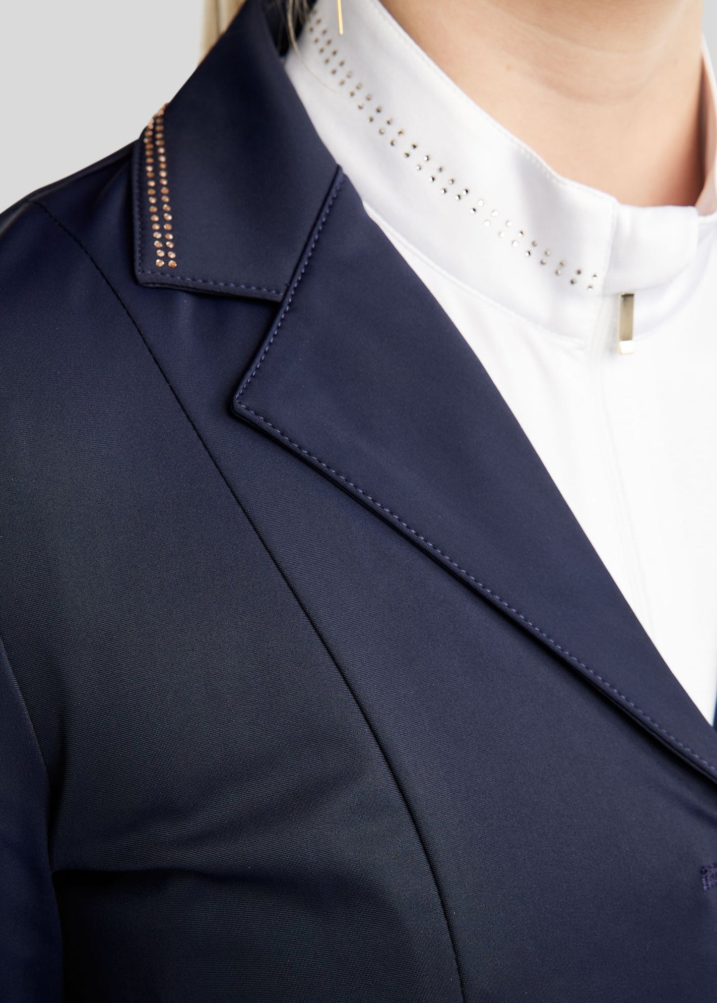 MoEverlisa americana concurso con Champagne Crystals - Navy