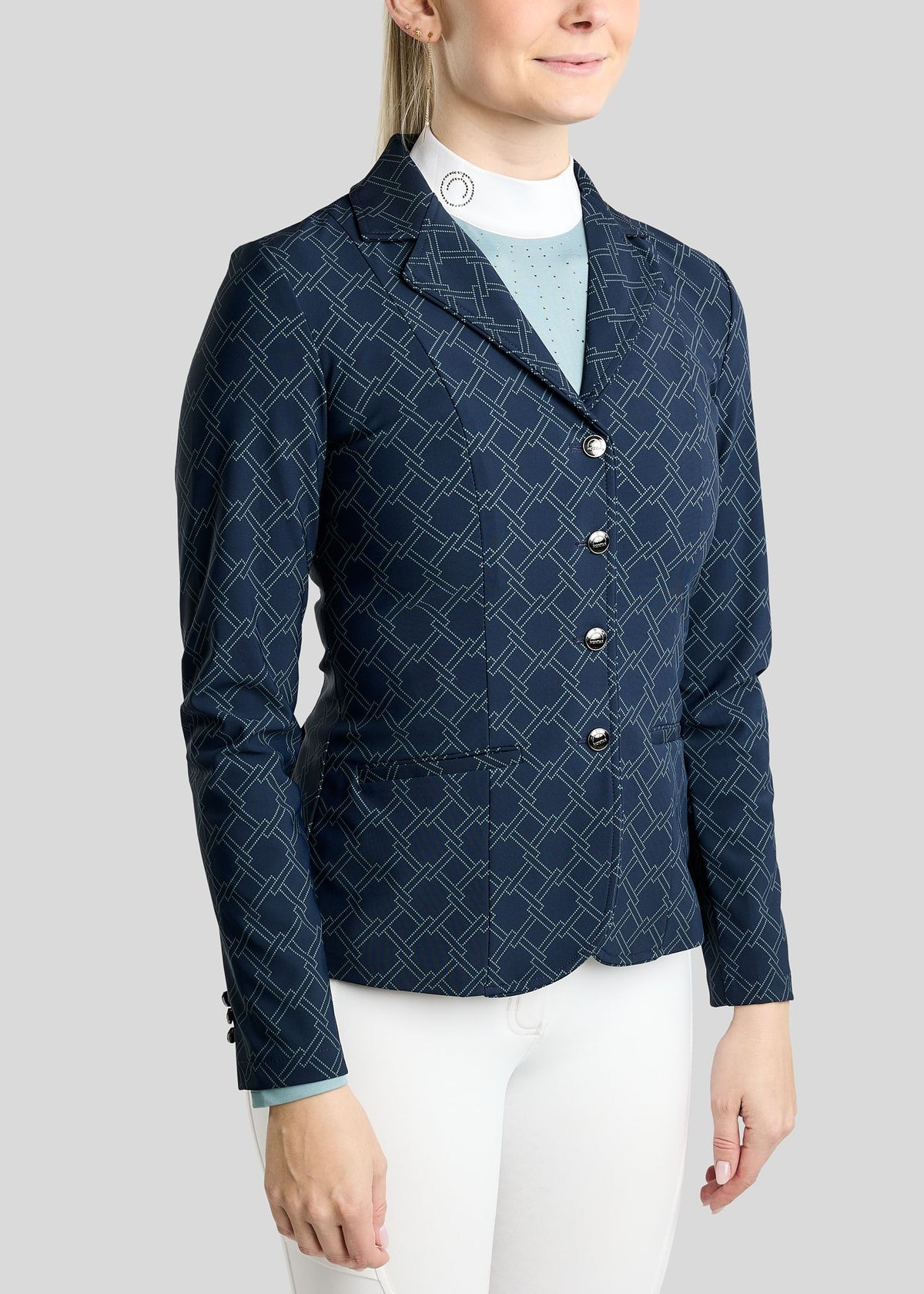 MoLeia  Americana Softshell de Concurso Montar Lumber Check - Navy