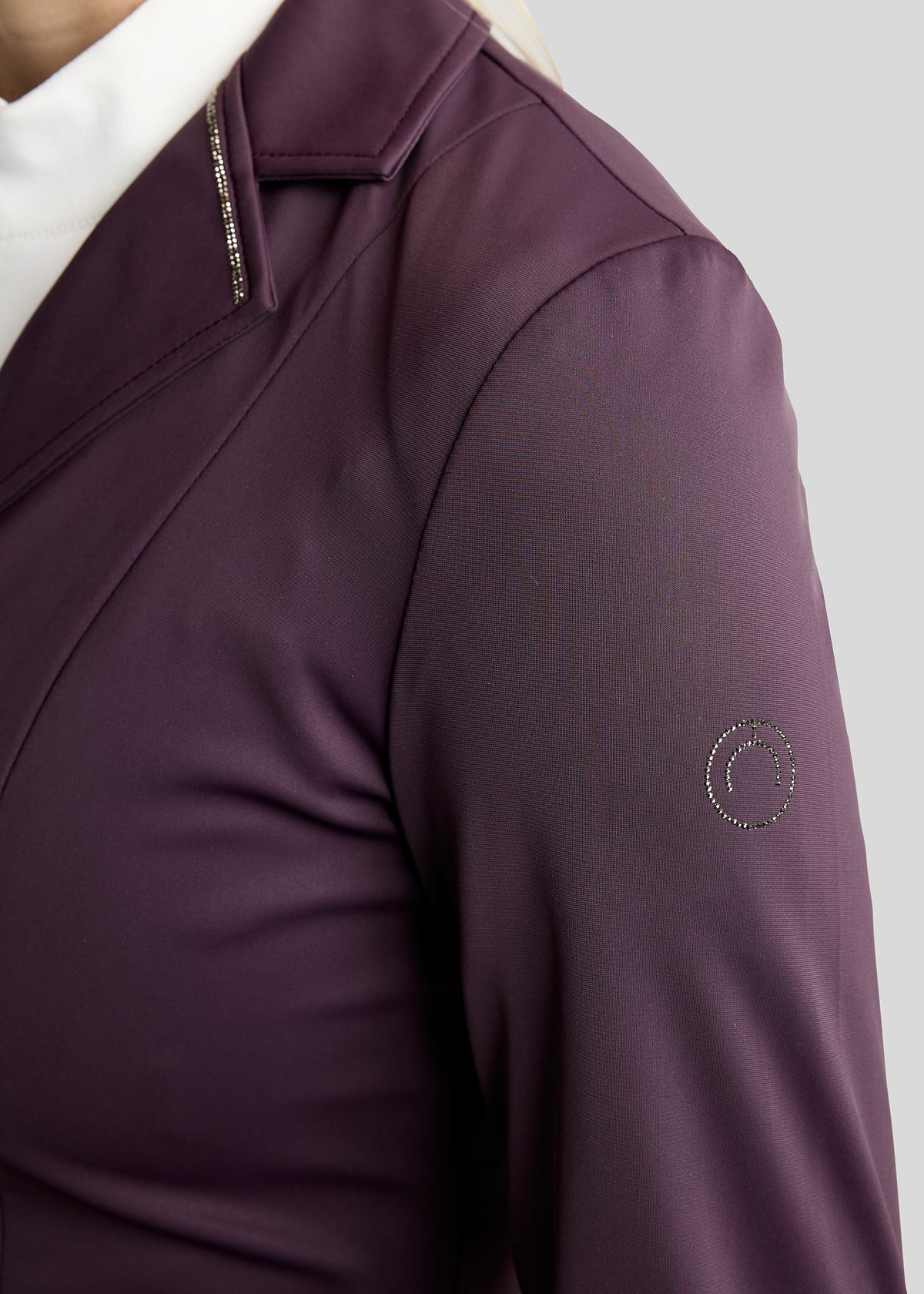 MoKira Softshell americana de concurso detalles Gun Metal - Fig