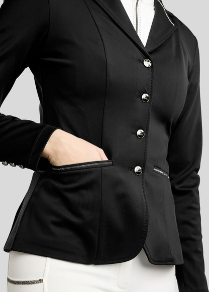 MoKira Softshell americana de concurso detalles Gun Metal - Negro