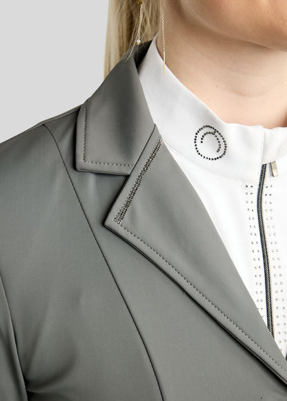 MoKira Softshell americana de concurso detalles Gun Metal - Gris