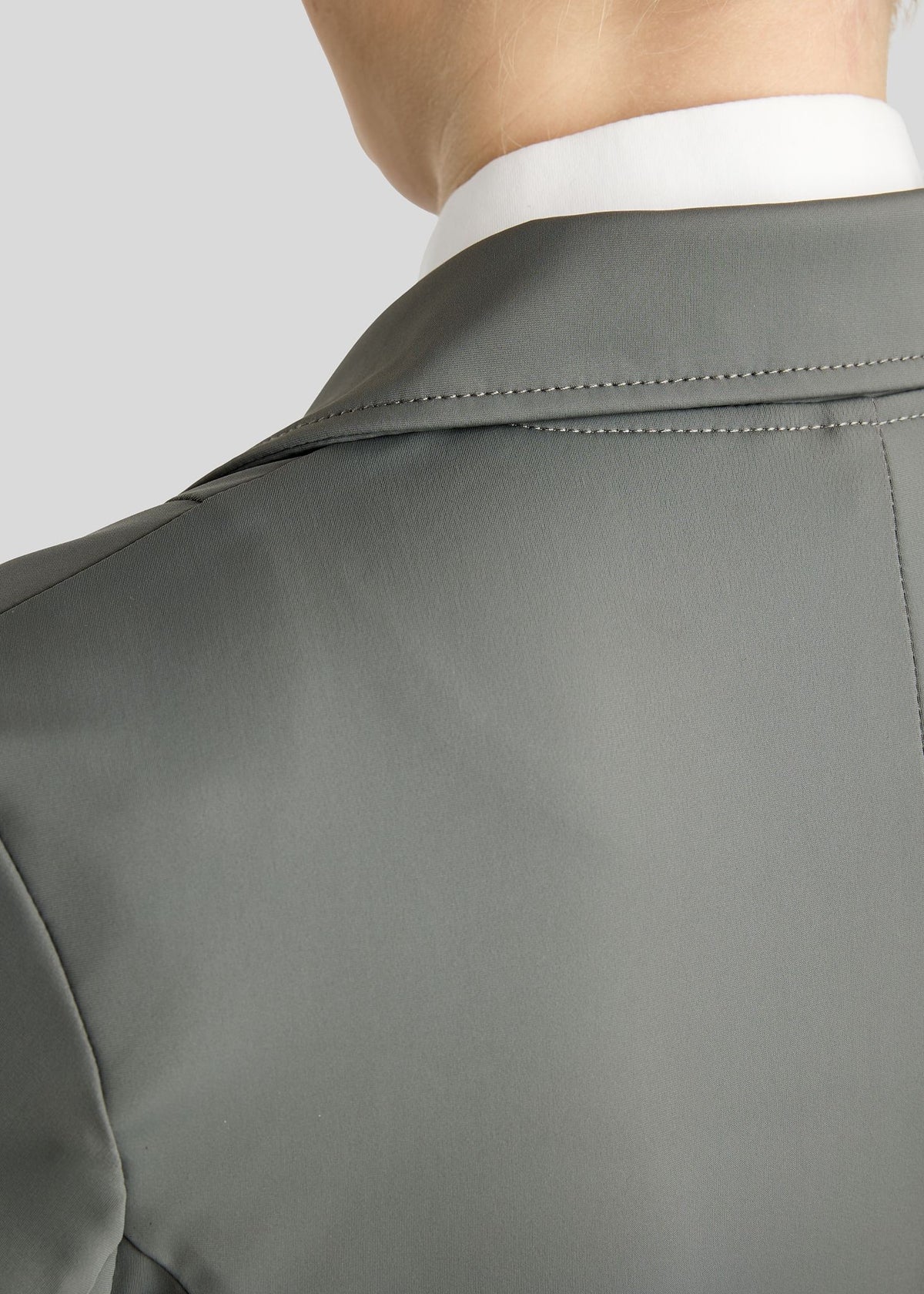 MoKira Softshell americana de concurso detalles Gun Metal - Gris