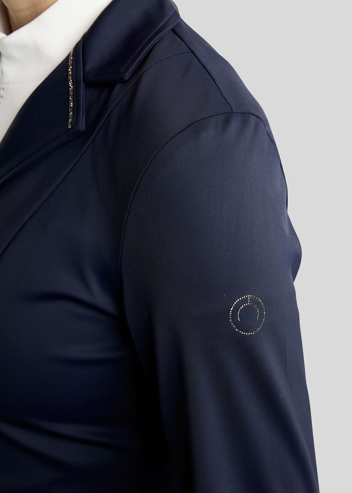 MoKira Softshell americana de concurso detalles Gun Metal - Navy