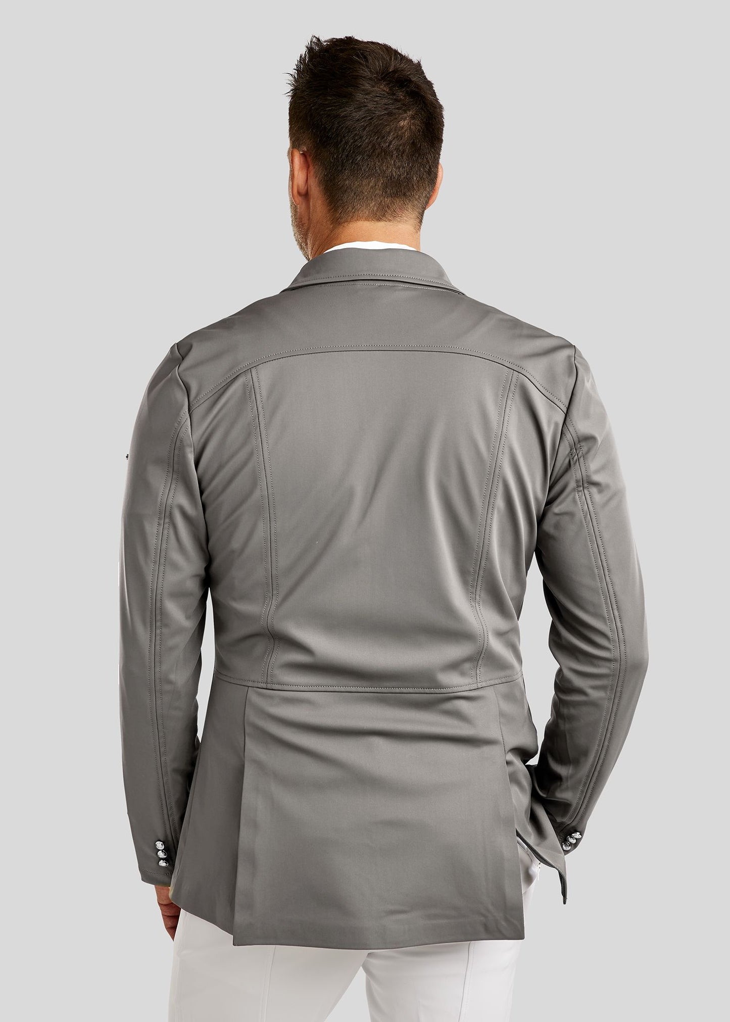 MoJoe americana de concurso con detailes Gun metal - Gris