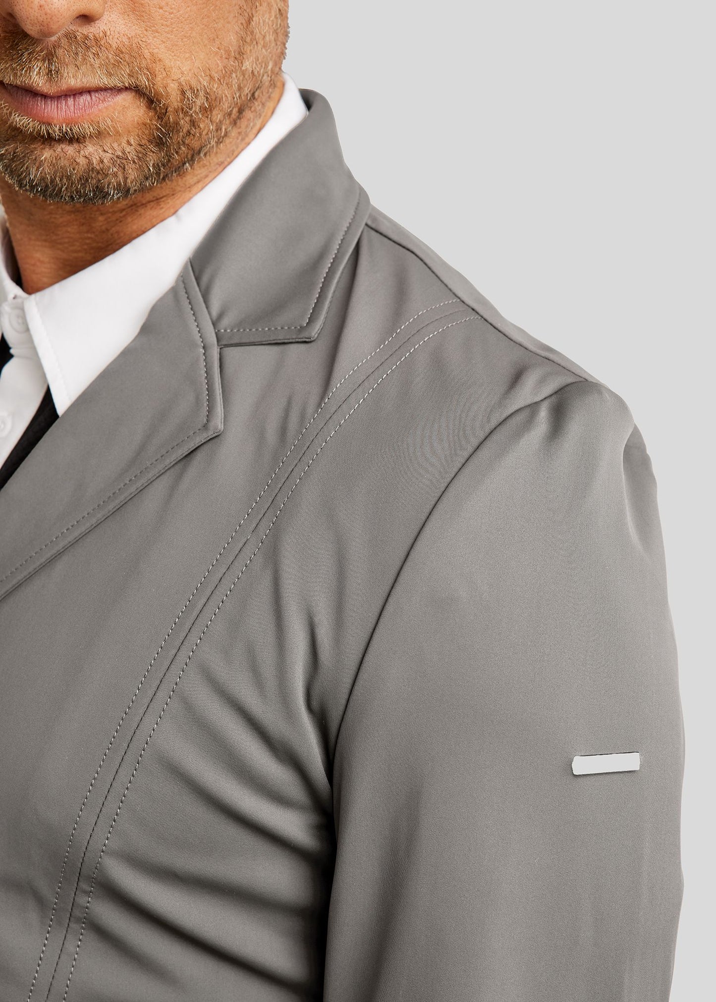 MoJoe americana de concurso con detailes Gun metal - Gris
