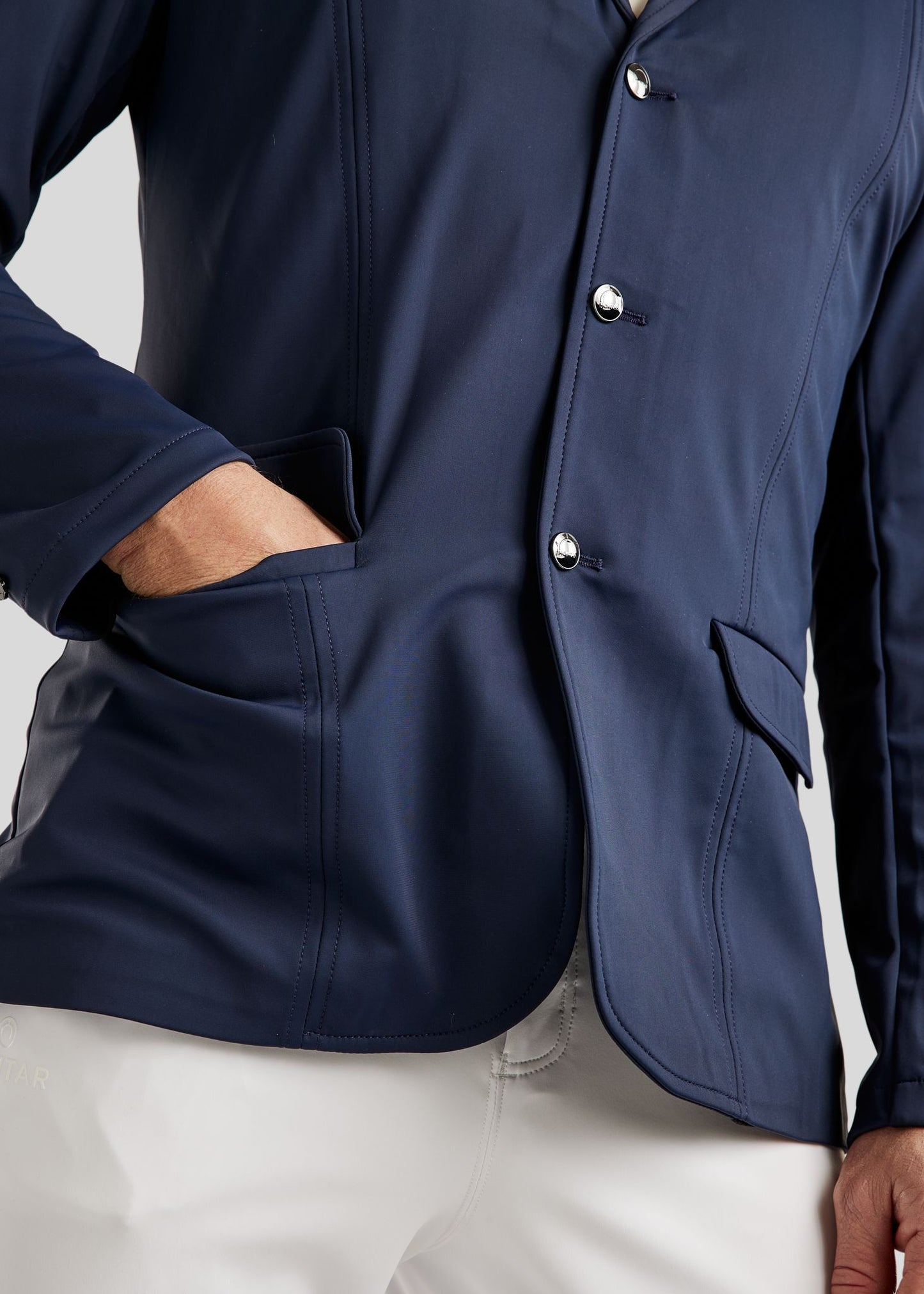 MoJoe americana de concurso con detailes Gun metal - Navy