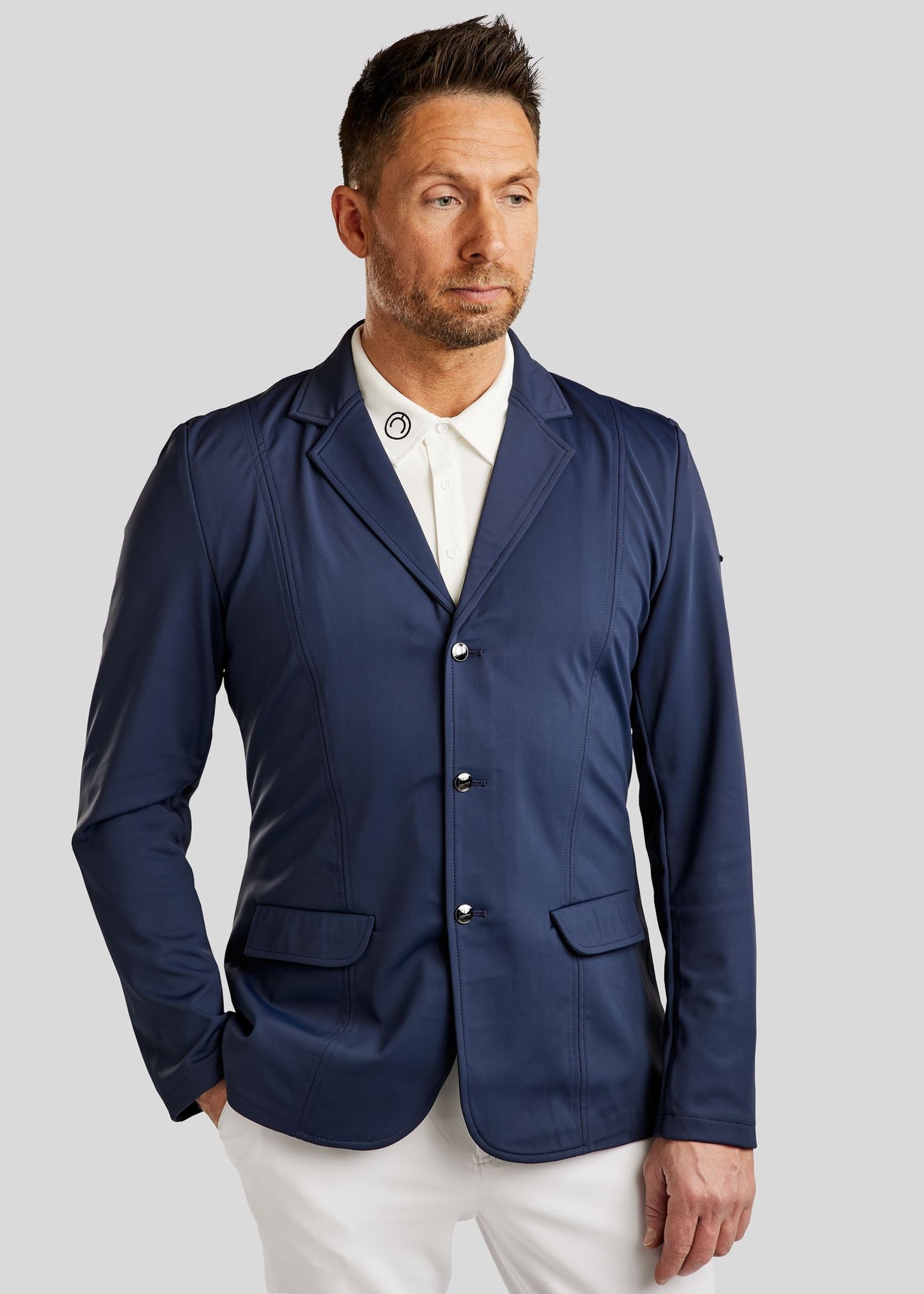 MoJoe americana de concurso con detailes Gun metal - Navy
