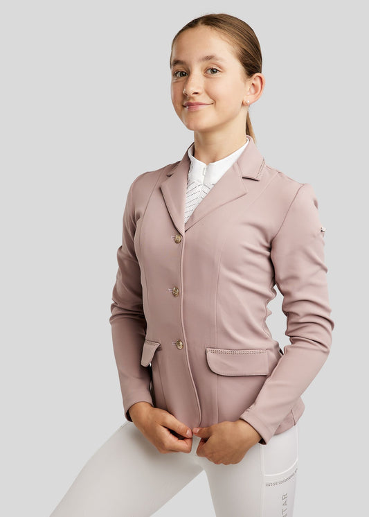 MoEverlisa Junior americana concurso con Champagne Crystals - Blush