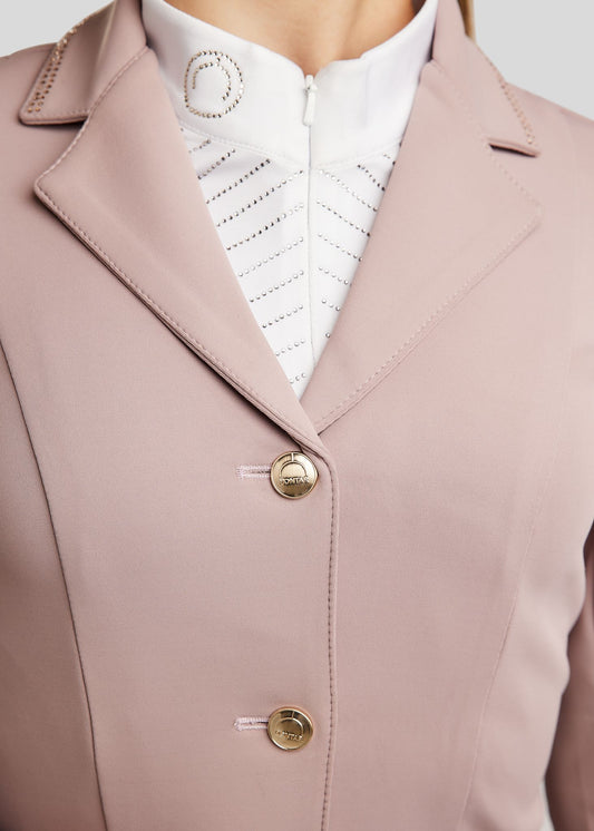 MoEverlisa Junior americana concurso con Champagne Crystals - Blush