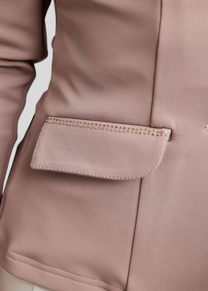 MoEverlisa Junior americana concurso con Champagne Crystals - Blush