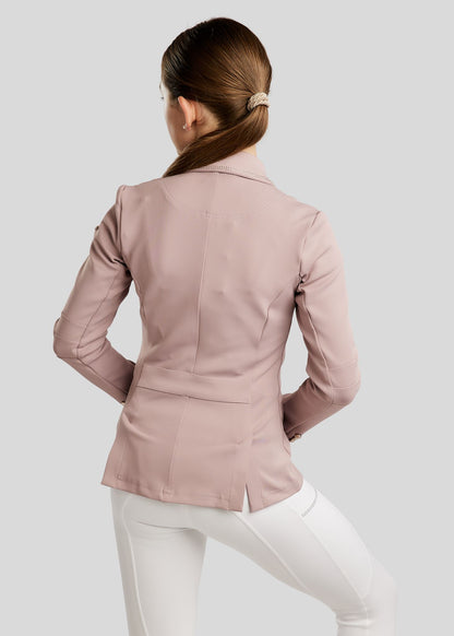 MoEverlisa Junior americana concurso con Champagne Crystals - Blush