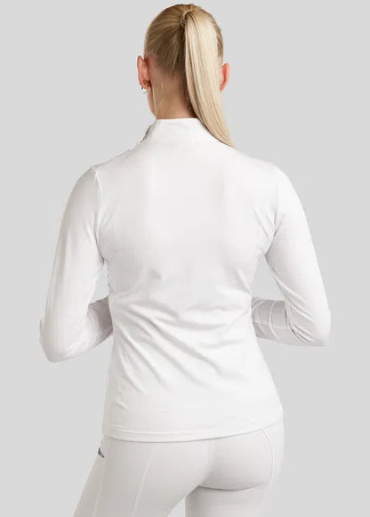 MoEmilia Mixed Gray Toned Crystals LS Comp.shirt Black Peony
