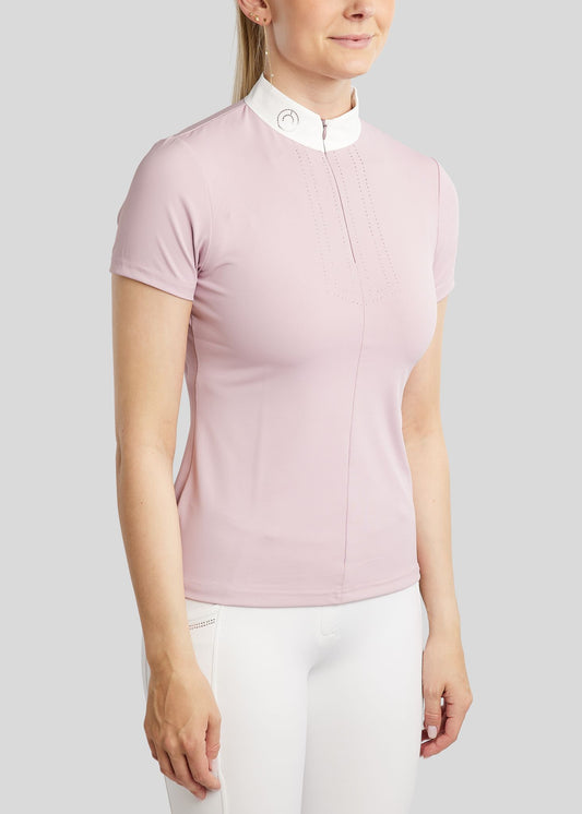 MoVioletta polo de concurso - Cheeky Pink