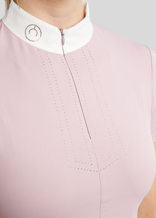 MoVioletta polo de concurso - Cheeky Pink