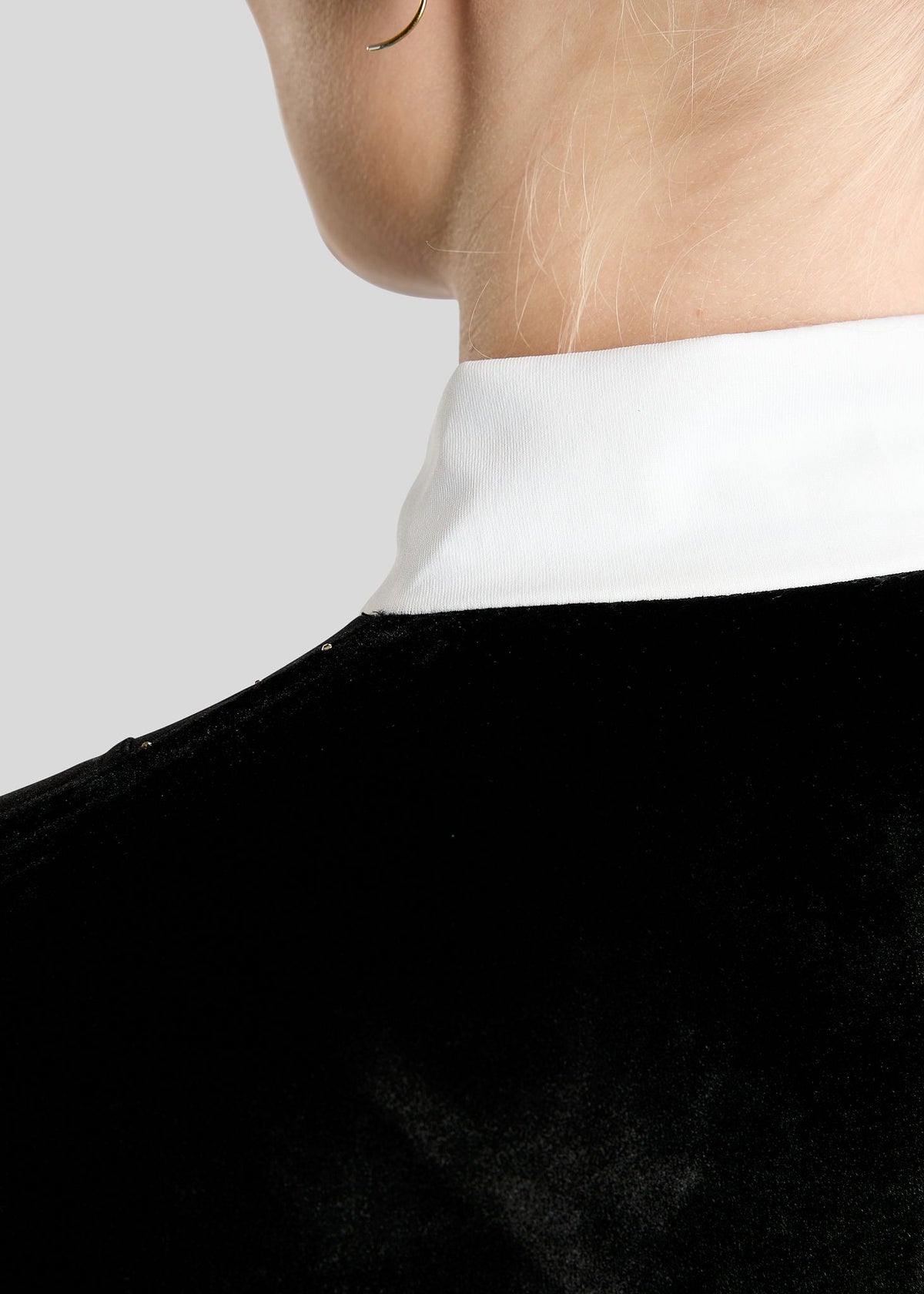 MoValerie Polo de Concurso Montar - Velvet con Cristales Golden Quartz