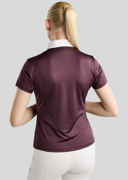 MoMaddy polo concurso manga corta con detalles Gun Metal - Fig