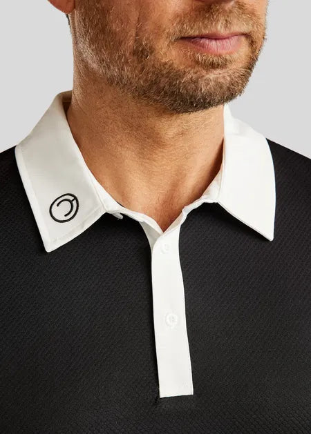 MoWill polo de concurso hombre - Negro