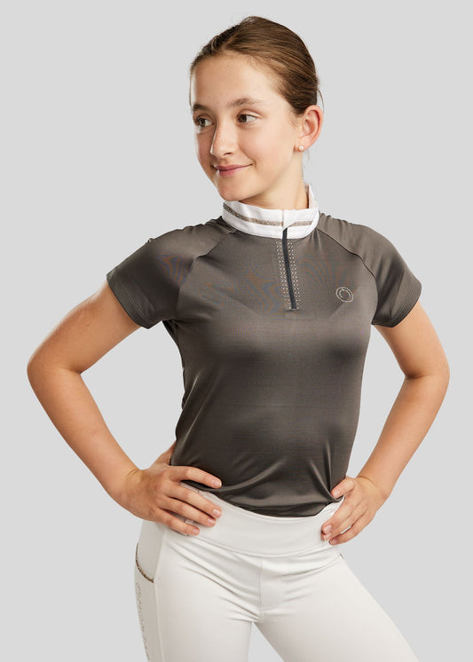 MoLila Junior polo concurso - Gris