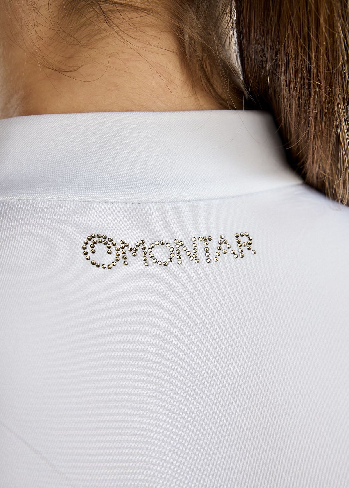 MoEve Junior Polo Comp Golden Quartz - Blanco