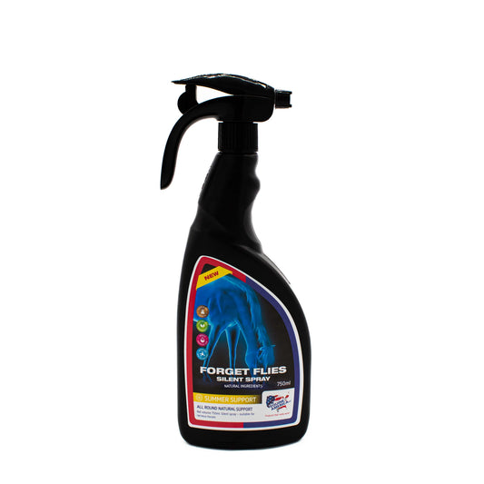 Forget Flies Silent Spray | Repelente moscas caballo 750ml