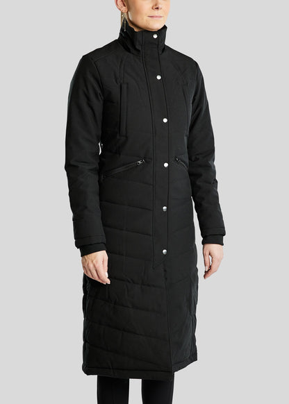 Dicte Chaqueta Larga técnica - Negro