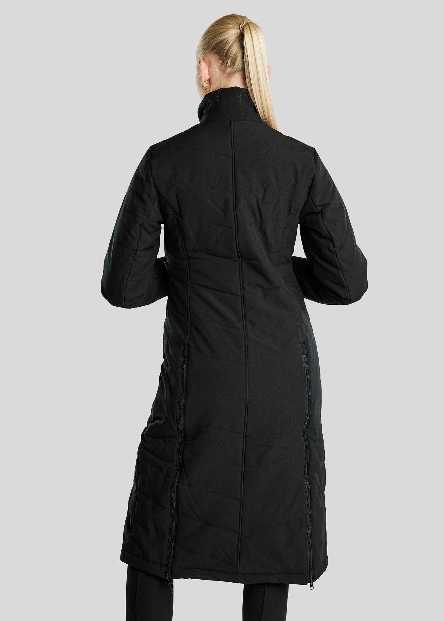 Dicte Chaqueta Larga técnica - Negro
