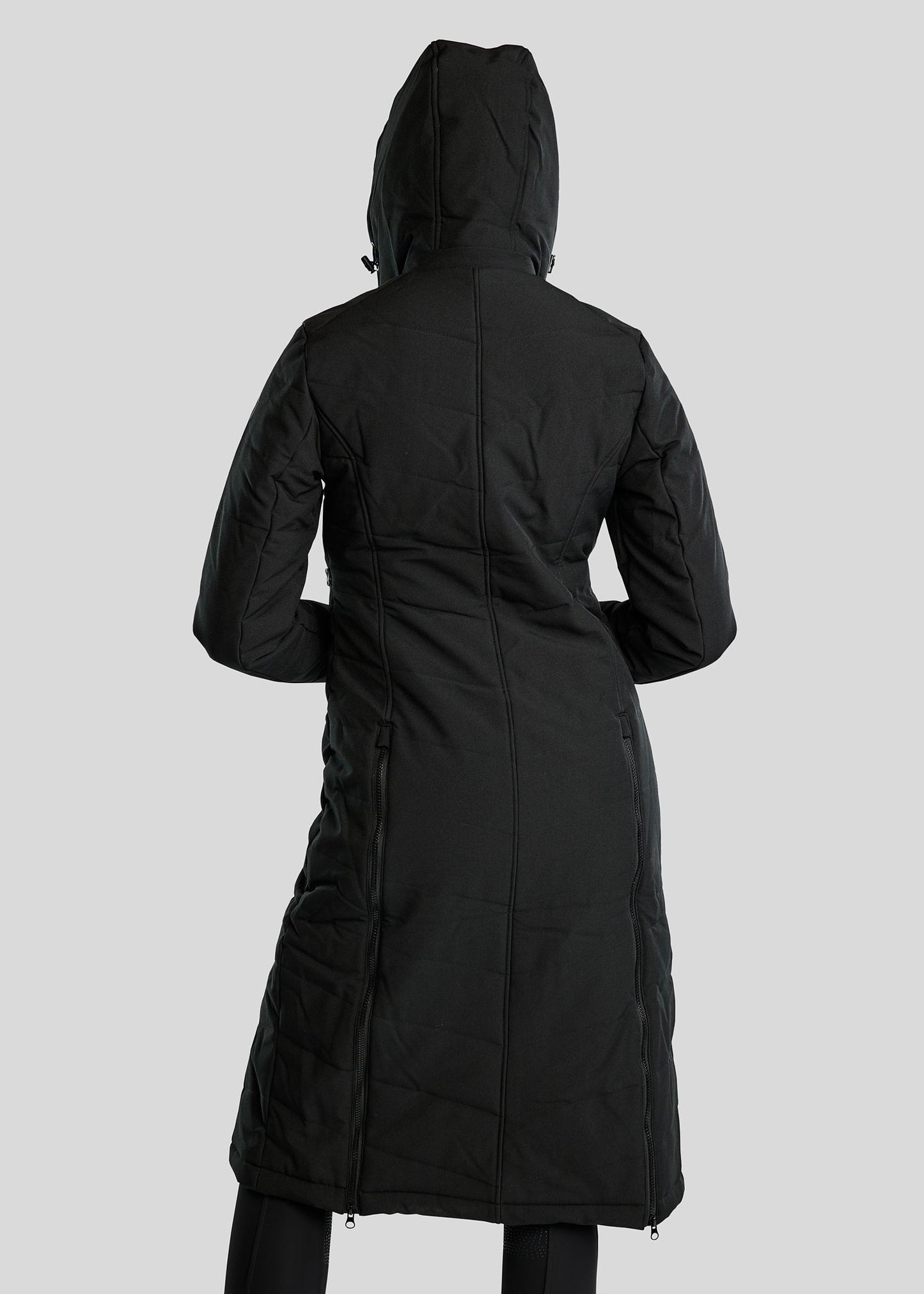 Dicte Chaqueta Larga técnica - Negro